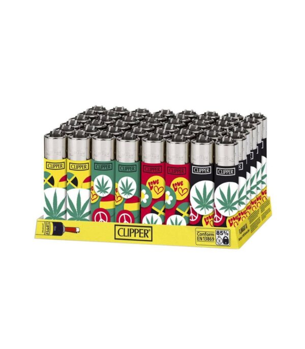 Clipper 48 Mecheros Encendedor de Colores diseño clásico Grandes Variados